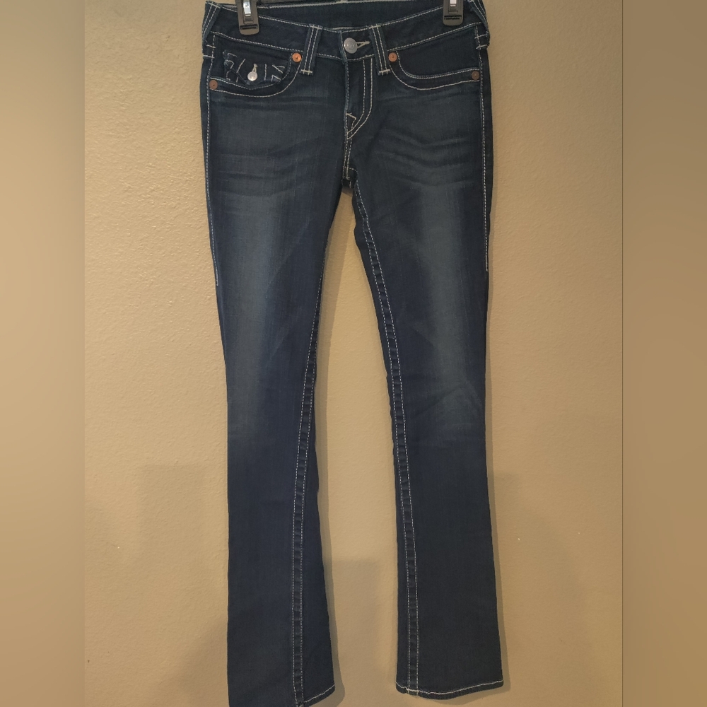 LadiesTrue Religion Billy stretch denim jeans size 27